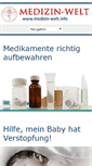 Mobile Screenshot of medizin-welt.info